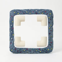 Safeguarding Embroidery Frame Cover with Corner Protectors Soft Embroidery Hoop Cover with Corner Protectors Padded Grime Guard Square for Crafters, Cross Stitch