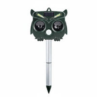 Multiple Modes Solar Creature Repeller Weather Resistant High-Frequency Repeller Multi Mode Outdoor Control Flash Light for Garden, Yard, Farm