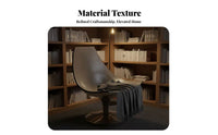 Dome-Shaped Dome Chair Light Luxury Upholstered Armchair Nordic Inspired Crafted Aesthetic for Interior Designers