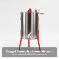 Gear Upright 4 Frame Honey Extractor Stainless Steel Honey Extractor Stable Stand