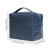 Cosmetic Storage Bag Structured Makeup Organizer Bag Portable Travel Cosmetic Case for Vanity