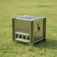 Detachable Camping Heater Cooker Compact Size Mini Portable Cooker Easy to Assemble Outdoor Gear for Campers
