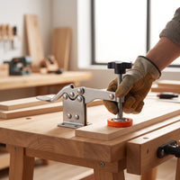 Carpentry Clamp with Mounting Base Non-Slip Toggle Clamp Antislip Tool for Carpentry