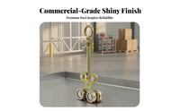 W80 Sturdy Duty Track Rail Thickened Steel Sturdy Duty Sliding Door Track Professional Door Rail Kit High Load Capacity