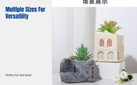 Quanzhou Souvenir Resin Flower Pot, Modern Planter for Home Garden Decor