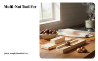 Nut Crack Er Easy to Use Nut Sheller Tool Nut Shelling Tool Multifunctional Kitchen Utensil Anti-Slip Design for Families