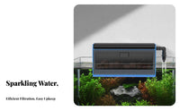 Aquatic Aquarium Trickle Filter Stackable Design Aquarium Top Filter Box