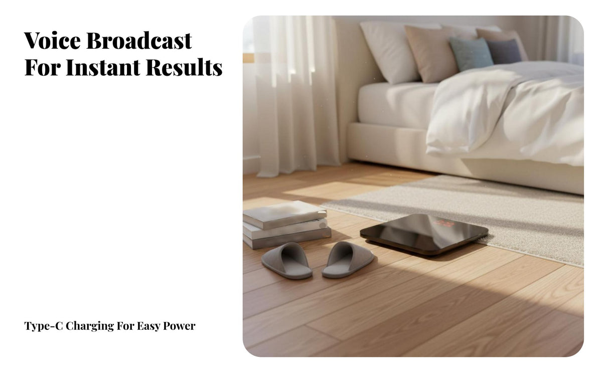 Voice Talking Scale High Exact Digital Physical Scale Weighing Machine Large Surface Health Monitor Sturdy Reinforced Glass