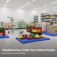 humidityresistant Raised Pinterlocking floor tilesic Floor Panel Waterresistant modular Tiles Anti-Slip Surface safety Matting sturdyDuty for Warehouse Workers, Business Owners, DIY hobbyists, Cold Storage, Workshop, Basement, Utility Room