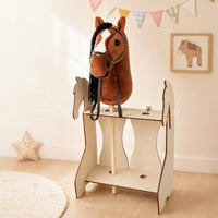 Horse-Head Display Rack 57 Cm Tall Two-Tier Display Rack Storage Item