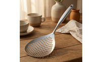 Noodle Strainer Ladle Easy to Clean Strainer Ladle Rustproof Skimmer Spoon