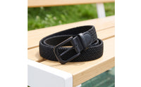 Woven Belt Elastic Braided Belt Casual No-Hole for Men, Daily Wear, Travel