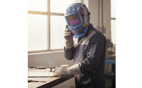Auto-Darkening Metalworking Helmet Heat Resistant Auto Darkening Metalworking Helmet Safety Equipment Wide Shade Range