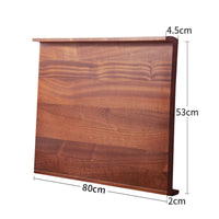 Wooden Prep Board  Pastry Board with Groove Heavy-Duty for Culinary Creators, Home Chefs, Countertop