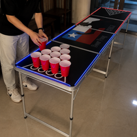 folding beer pong table
