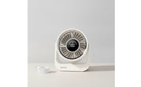 Desktop Circulation Fan Quiet Rechargeable Fan with LED Display Adjustable for Bedroom