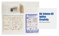Science Experiment Materials Kit, DIY Microscope Model, Educational Science Toy for Kids