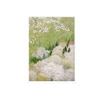 Framed Canvas Painting Ready to Hang Artwork Contemporary for Bedroom, Entryway