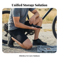 No Glue Needed Tubeless Tire Repair Kit Long-Lasting Bike Tire Plug Kit CNC Machined for Mountain Bikers, Cyclists, Cycling, Outdoor