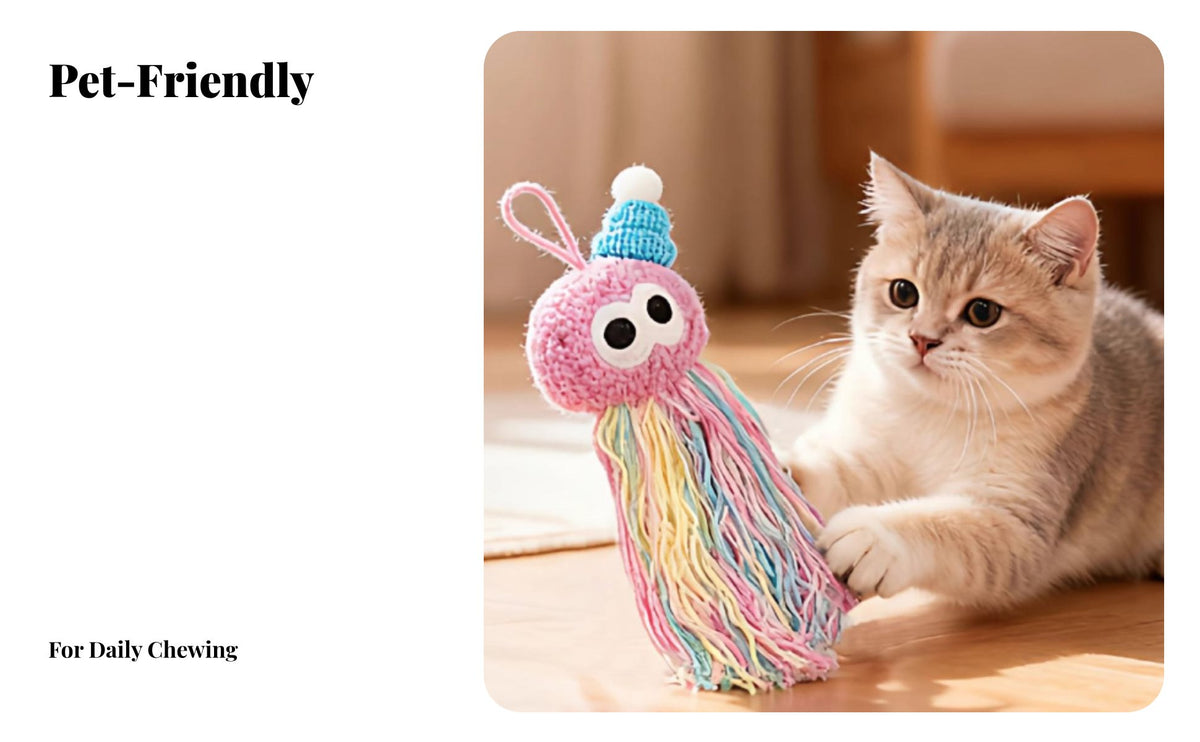 Hanging Cat Toy Relieves Boredom Hanging Cat Toy Bite-Resistant Pet Supply for Kittens, Cats