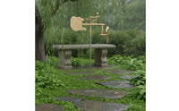 Metal Drummer Wind Sculpture Handmade Outdoor Decoration Unique Design for Yard