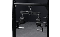 Cable Machine Attachment Kit Non-Slip Rotating Handles with Pull-Back Plate Heavy-Duty Cable Machine Handle for Fitness Enthusiasts, Lat Pulldown