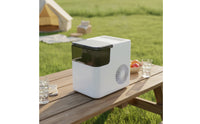 Compact Countertop Ice Maker Easy to Use Ice Maker with Viewing Window Small Appliance Automatic for Kitchen, Home Bar, Office, Dorm Room