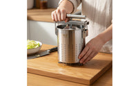 Easy to Clean Dumpling Filling Press Multi-Functional Vegetable Water Press Portable for Restaurant Team