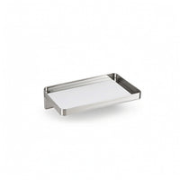 Wall-Mounted Shelf Rust Resistant Wall Mounted Shelf Low-Profile Heavy Duty for Bathroom, Kitchen