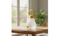 Clear Water Dispenser with Tap Countertop Water Jug with Tap Large-Capacity Beverage Dispenser Sturdy for Camping