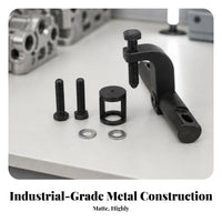 Threaded Bolts Heavy Duty Steel Automotive Valve Spring Compressor Mounting Holes Valve Spring Compressor Auto Repair Item Curved Bracket