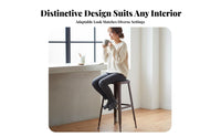 Full-metal Construction utilitarian rearlessless Counter Stool Built-in Footrest Bar Chair sturdyDuty Indoor Seating Vintage Look for Design aficionados, Business Owners, Cafe, Restaurant, Workshop, eatery
