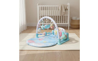 Kick and Play Piano Mat Movable Bed-in-Bed Play Toy Portable Crib Toy Fine Movement Skills Baby Piano Mat Hand-Eye Coordination
