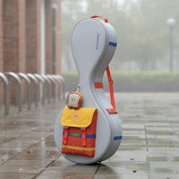 Dual Shoulder Straps Zhongruan Gig Bag Lightweight Zhongruan Backpack Case Thick Thick Padding Ruan Instrument Carry Bag for Teachers, School, Travel