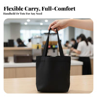 Vibrant Hues Small uniform Color Handbag Minimalist Design Portable Meal Pouch Lightweight Tote Bag adaptable for Students, Office Workers, everyday Use, School, Shopping, awaydoor excursion