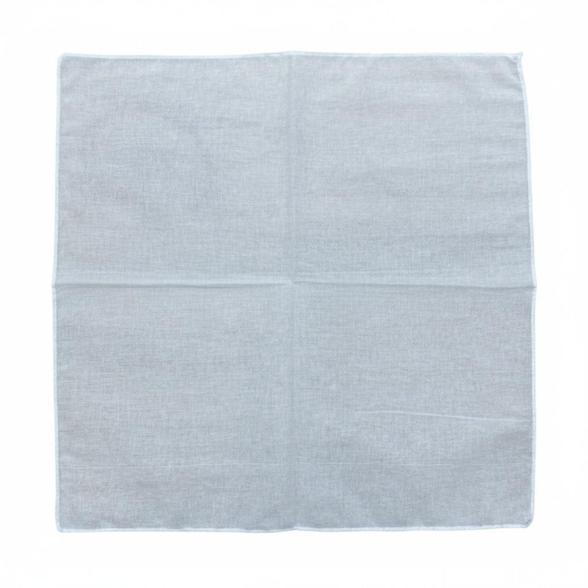 Plain DIY Textile Square Paintable Surface White Cotton Handkerchief