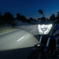 Headlight Assembly Clear Lens Motorcycle Headlight Plug and Play for Riders
