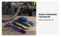 Bike Chain Cleaning Tool Set Easy To Use Bike Chain Cleaning Kit Universal Fit