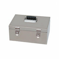 Lockable Cash Box with Coin Tray Portable Security Container long-lasting Design Office Supply Multi-Compartment for Small Business Owners, Event Organizers, Market Stalls, Markets, Garage Sales, Events