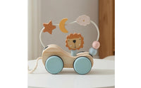 Pull-Along Toy Car Educational Bead Maze Toy-Safe for Preschoolers