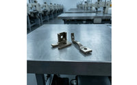 2 Pieces Stitching Apparatus Presser Feet Universal Stitching Apparatus Feet Silver Toned Hardware for Hobbyists