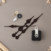 High Torque Quartz Clock Movement Kit with Long Hands for DIY Clock Repair