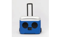 Ice Chest with Speaker Portable Wheeled Hard Ice Chest Insulated Rolling for Beach