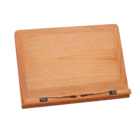 Book Holder with Page-Rest Multi-Angle Wooden Book Stand Foldable Adjustable for Readers, Students, Desk, Home Office, Dorm Room