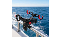 Fishing Rod Holder with Clamp Heavy-Duty Clamp-on Rod Holder Stable Hardware for Anglers