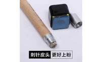 Cue Tip Pricker Wood Handle Cue Tip Prick Handheld Billiard Chalk Holder