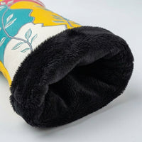 Golf Club Head Covers, PU Leather Golf Head Covers, Waterproof PU Golf Club Covers, Leaf Pattern Golf Club Covers