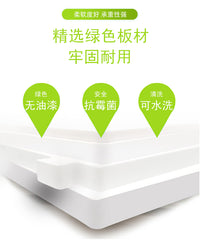 无线路由器收纳盒免打孔WiFi置物架客厅壁挂猫装饰遮挡箱电线收纳 单开百叶 1层