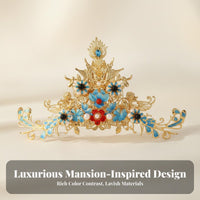 Traditional Chinese Attire Hair Jewelry Set Handmade Traditional Chinese Attire Hair Accessory Set Handcrafted Chinese Wedding Headdress for Brides