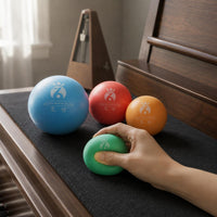 4 Pieces Finger Training Ball PU Polyurethane Finger Exercise Ball Smooth
